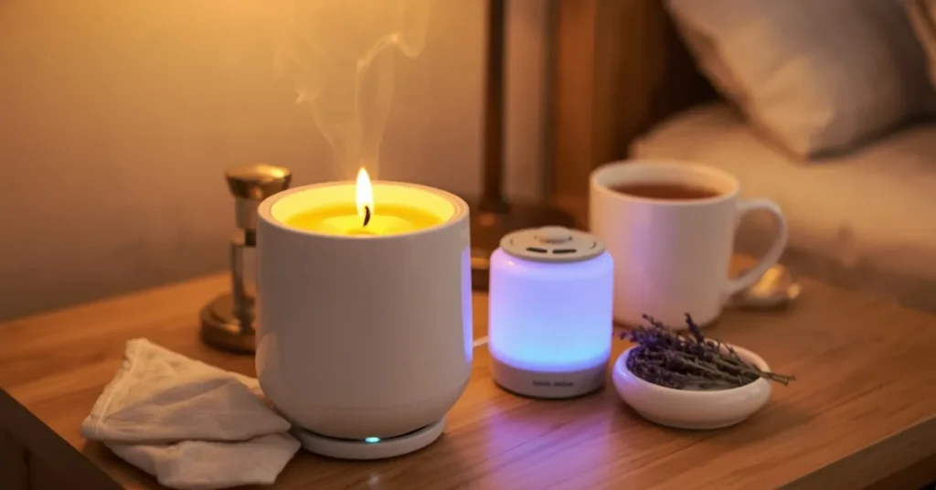 Add a Bedroom Candle Warmer or Diffuser