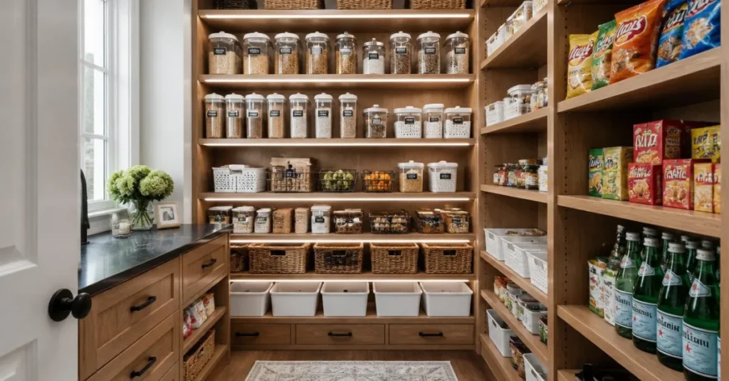 Add a Walk-In Pantry