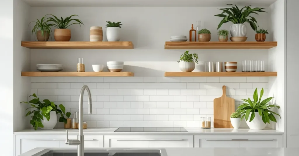 Add Open Shelving