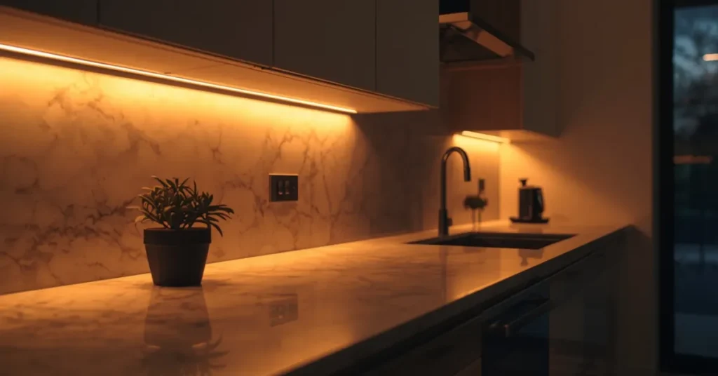 Add Under-Cabinet Lighting
