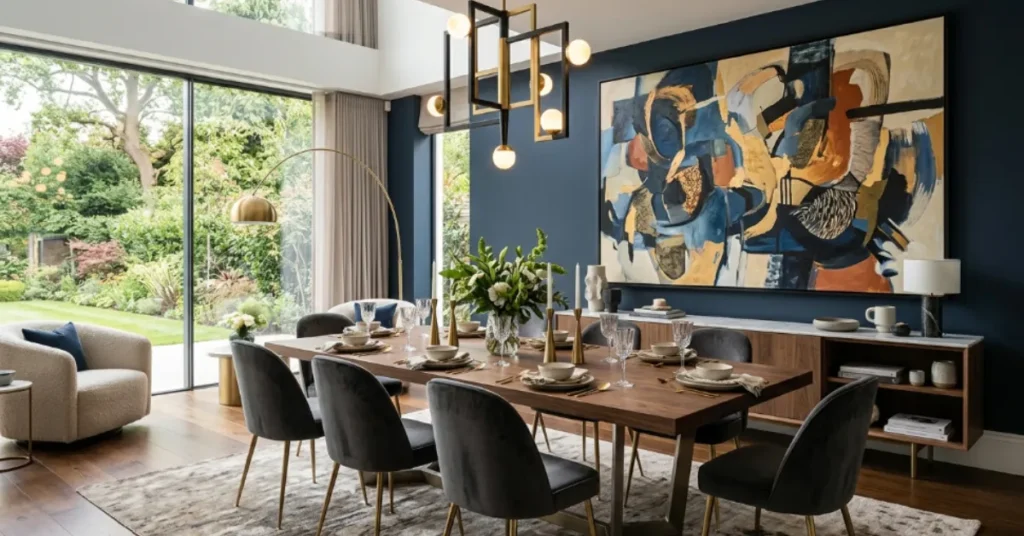 Artistic Dining Room Decor
