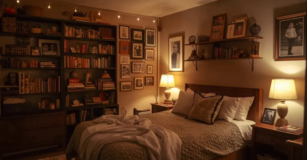 Bedroom with Personal Touches and Collections