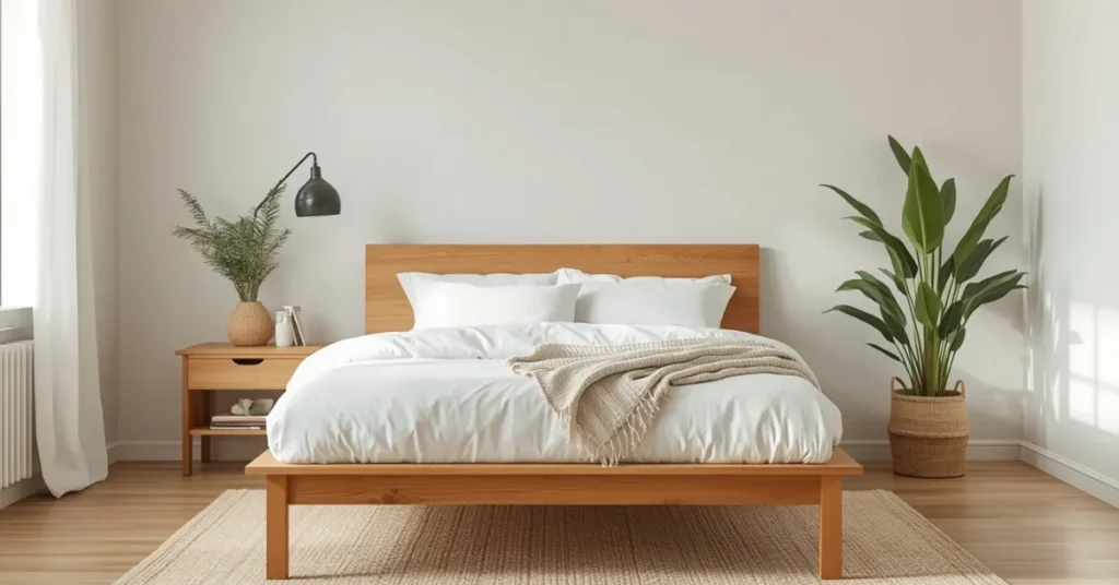 Bedroom With Sustainable and Eco-Friendly Materials