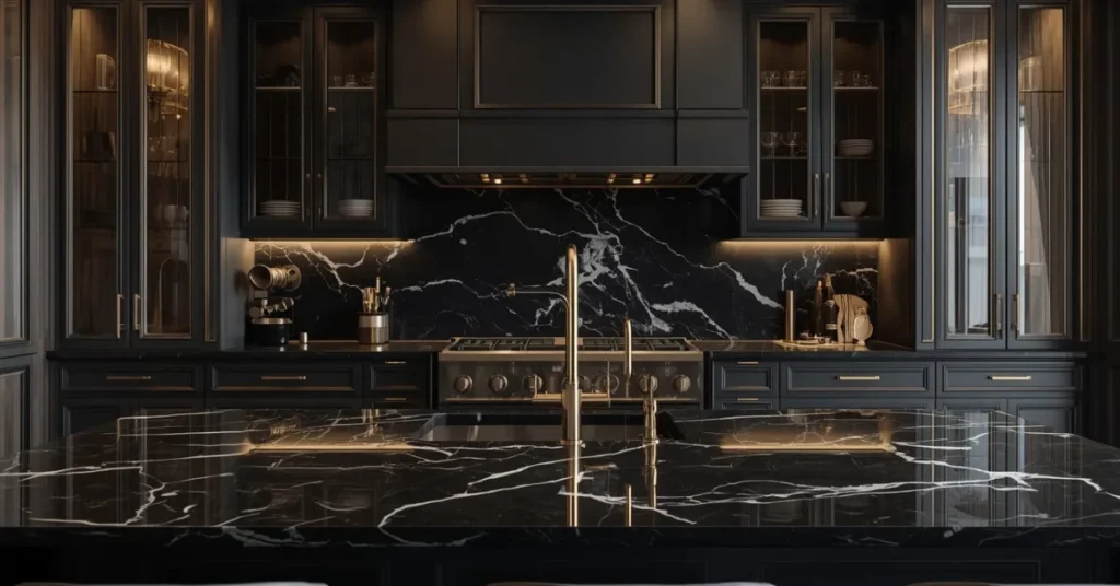 Black Marble Countertops