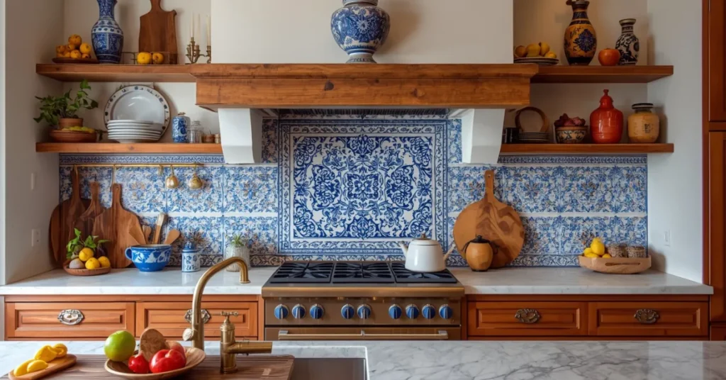 Blue and White Portuguese Tiles