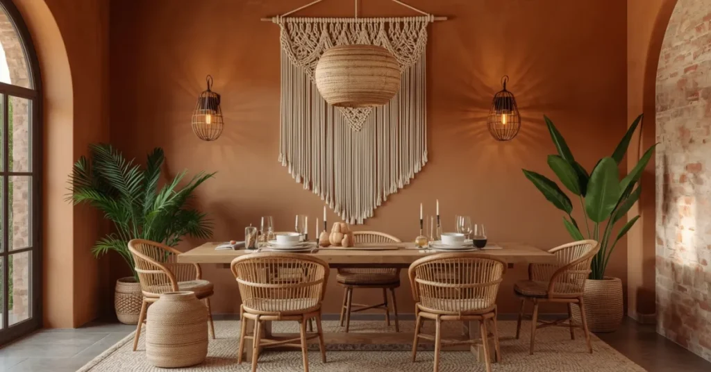 Boho Macramé Wall Styling