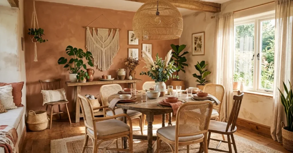  Boho Rattan Chandelier