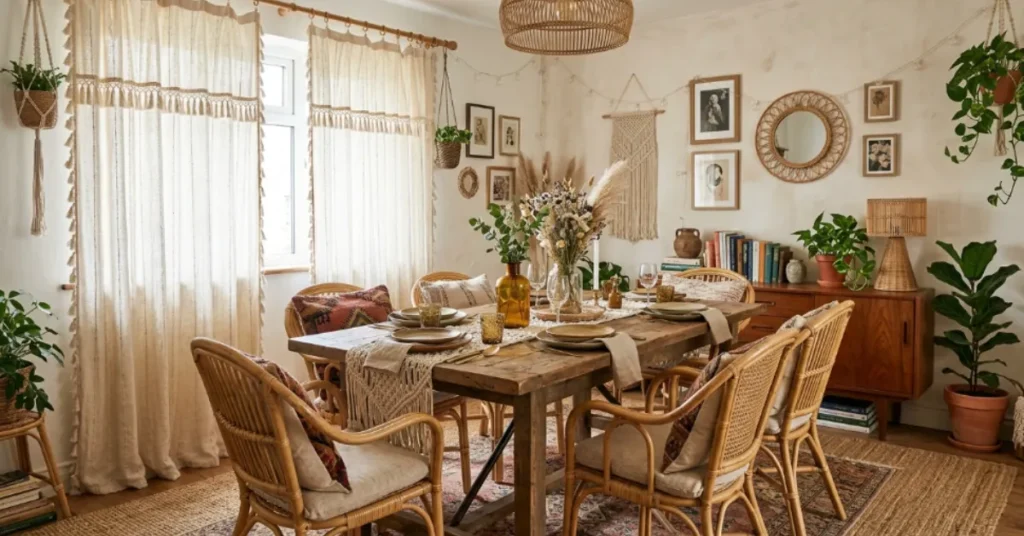 Boho Textured Curtains