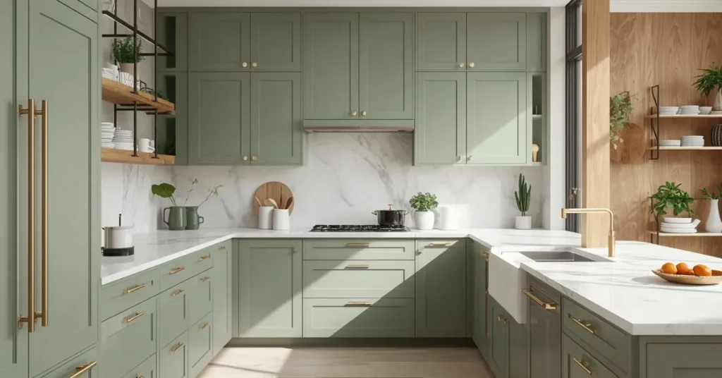  Bold Green Cabinet Trend