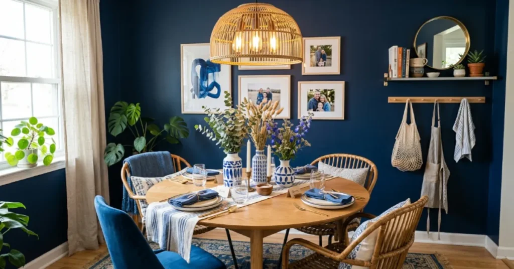 Bonus Tips for Styling a Blue Dining Room