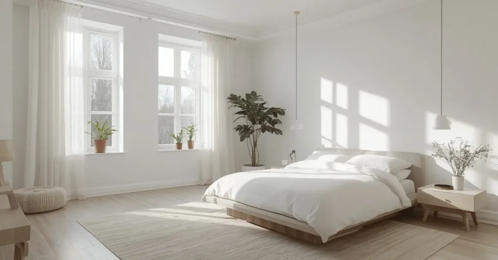  Bright and Airy Bedroom with Large Windows