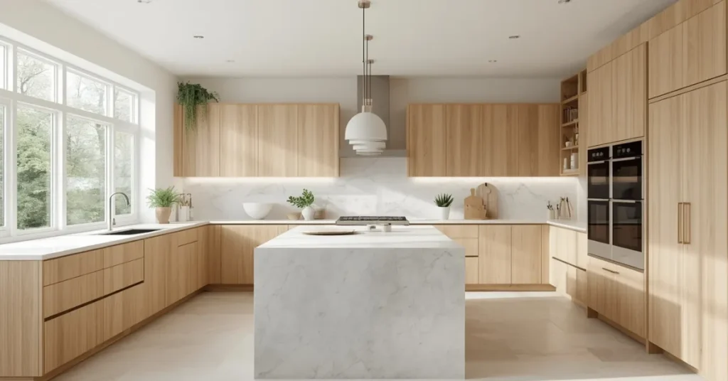 Bright and Airy with White Oak