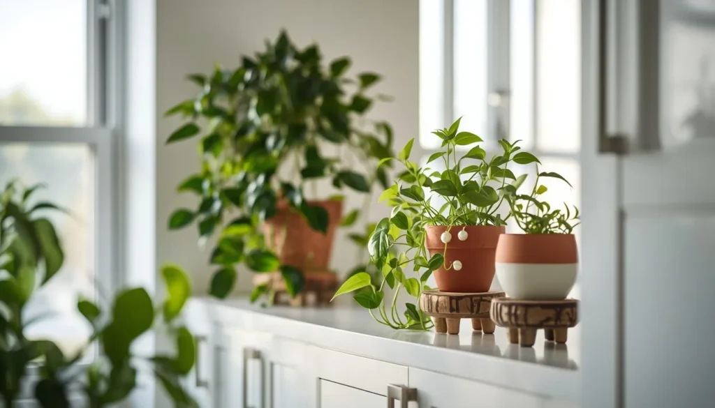 Bring in Trailing Greenery for a Natural, Organic Feel