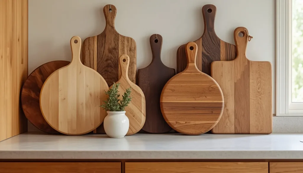  Build a Styled Vignette with Stacked Cutting Boards