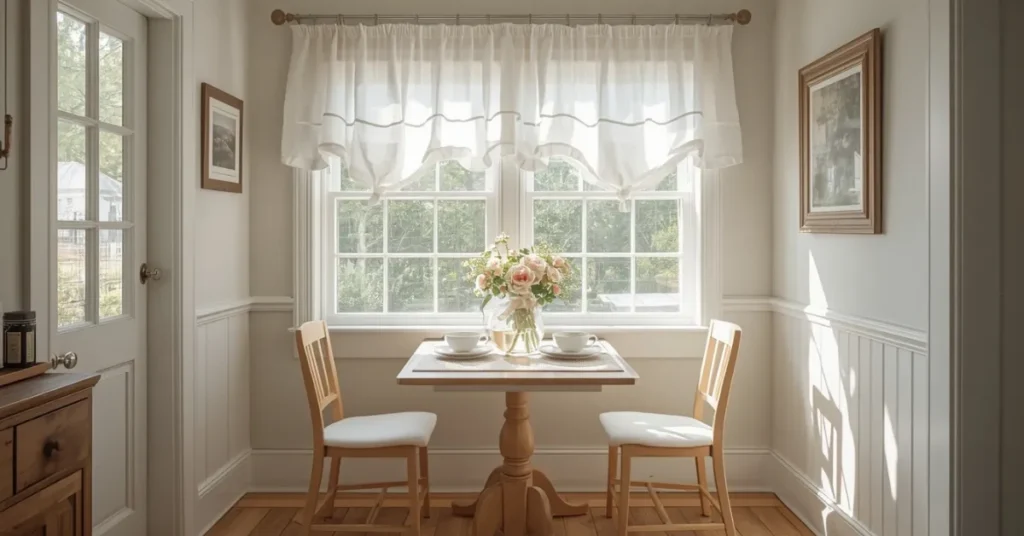 Cafe Curtains for Small Dining Rooms