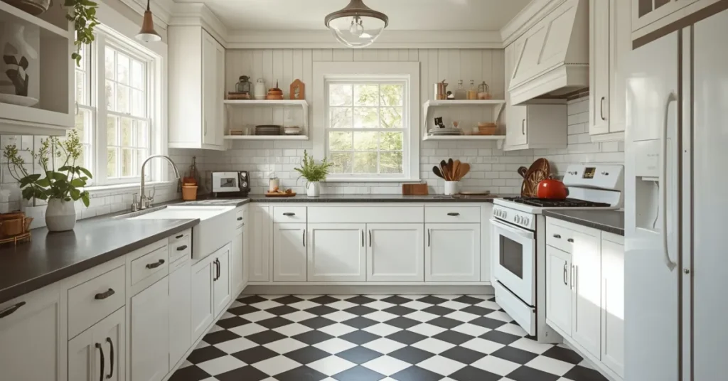 Checkerboard Flooring