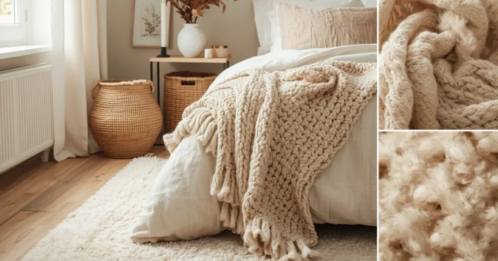 Choose Soft Textures to Make the Room Feel Inviting