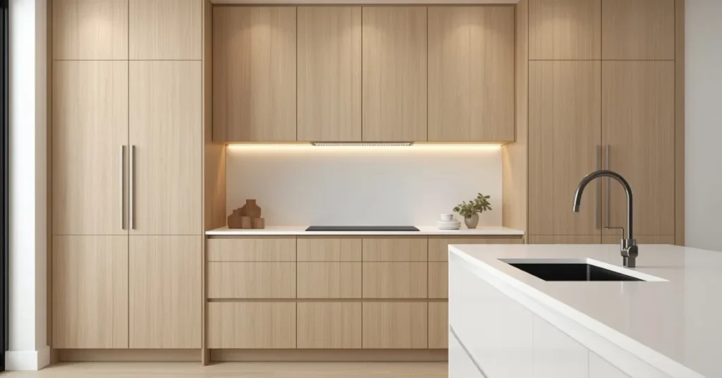 Clean Modern Minimalist with White Oak