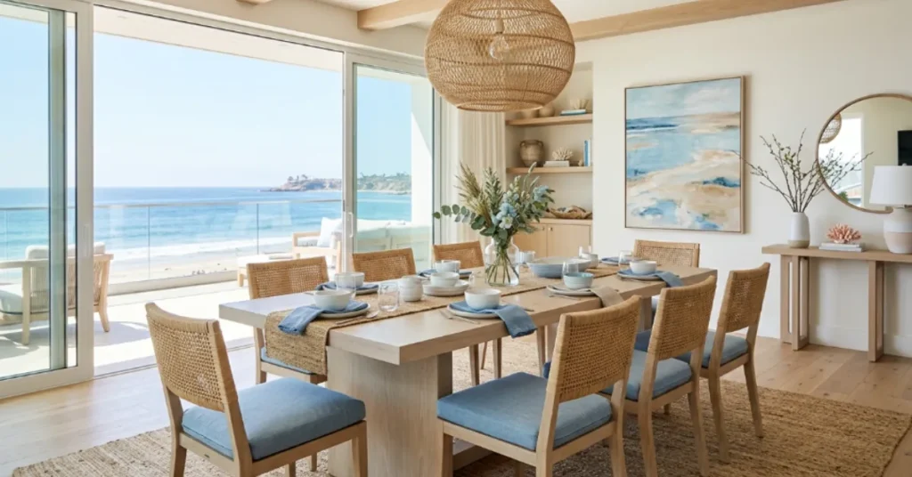 Coastal Modern Dining Room