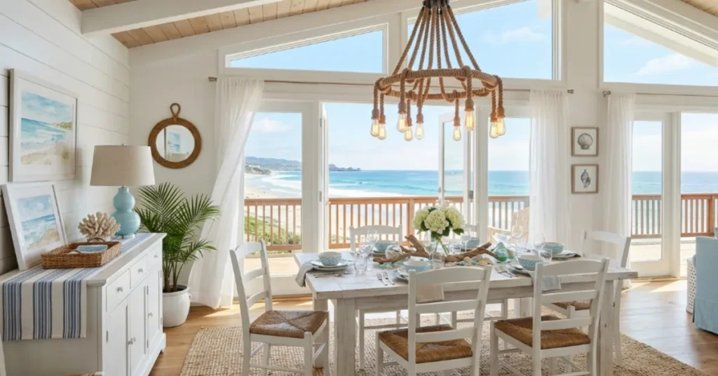 Coastal Rope Chandelier