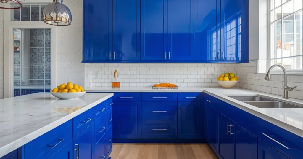 Cobalt Blue for a Vibrant, Statement Kitchen