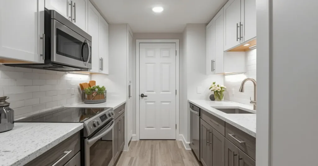 Compact Galley Layout