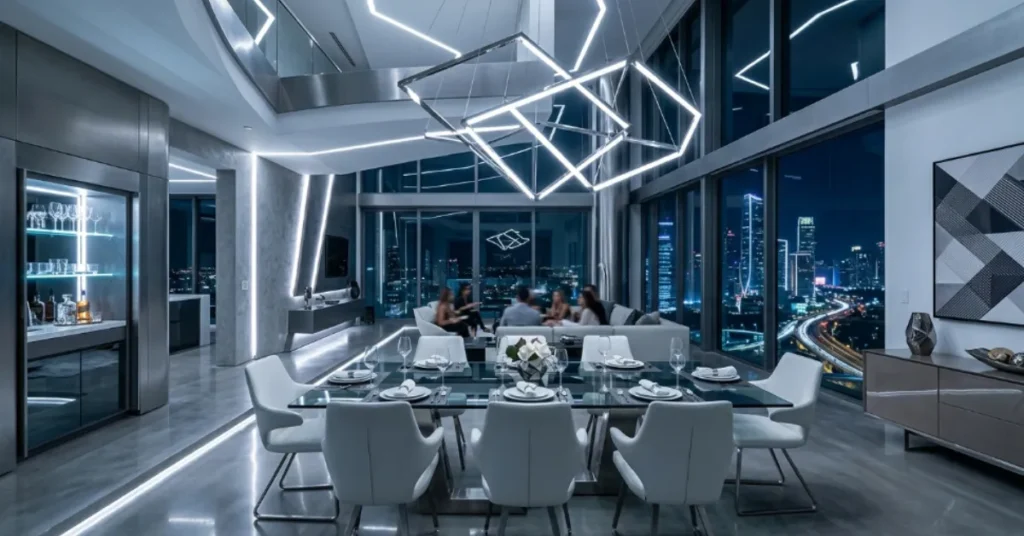 Contemporary LED Chandelier
