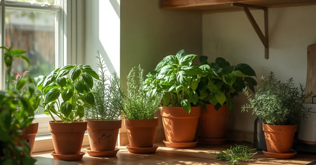 Cottagecore Herb Garden Corner