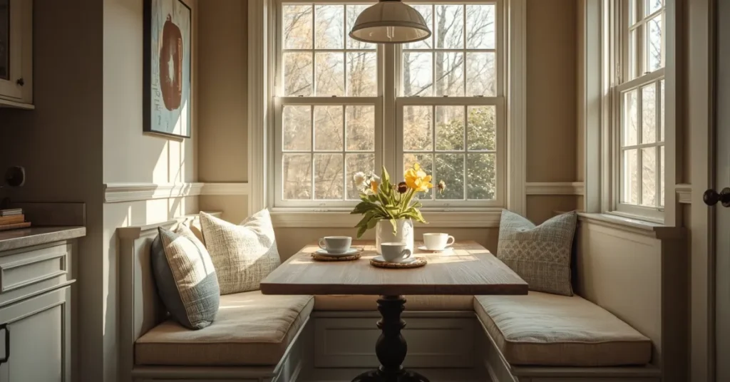 Cozy Breakfast Nook