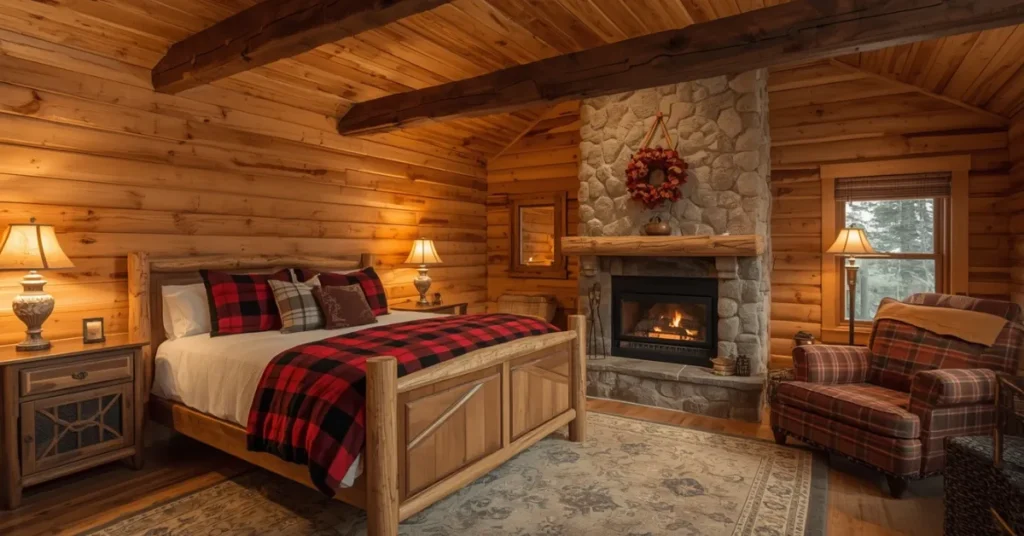  Cozy Cabin Bedroom