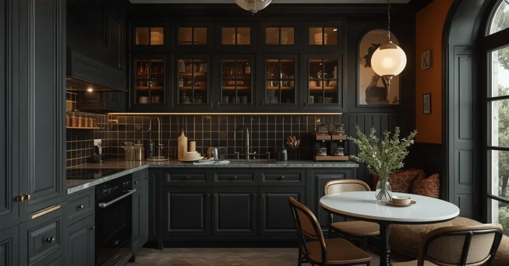 Cozy Cafรฉ-Inspired Kitchen