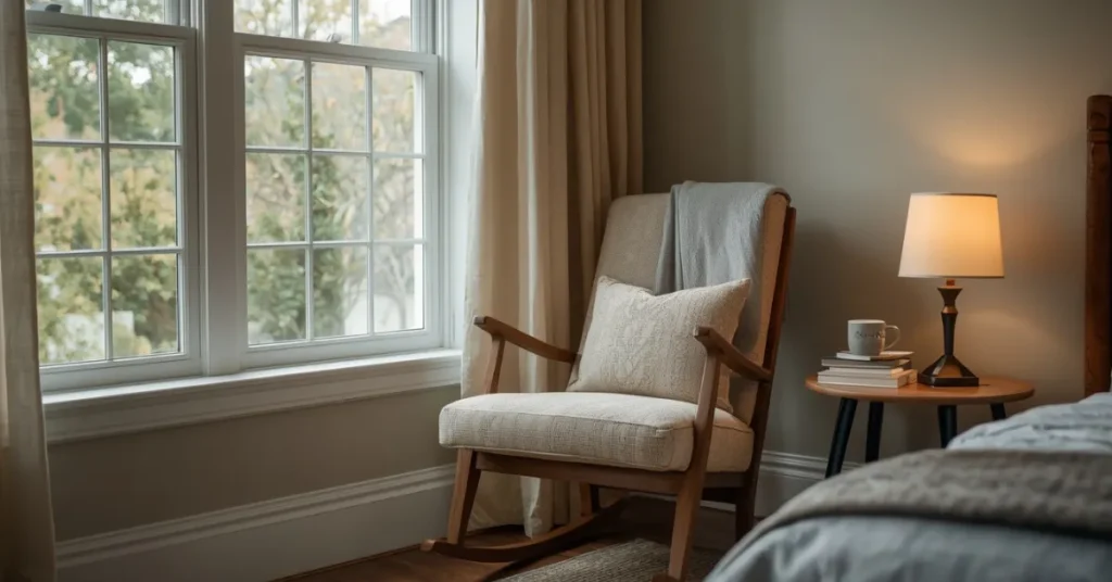 Cozy Reading Corner with a Chair