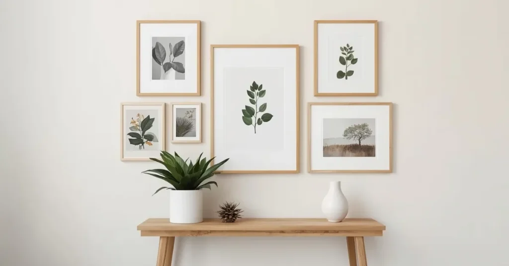 Create a Bedroom Gallery Wall with Art and Photos