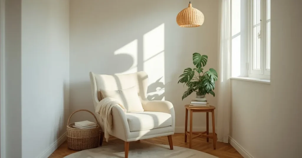 Create a Cozy Reading Nook in the Corner