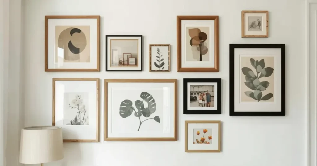 Create a Gallery Wall of Art and Photos