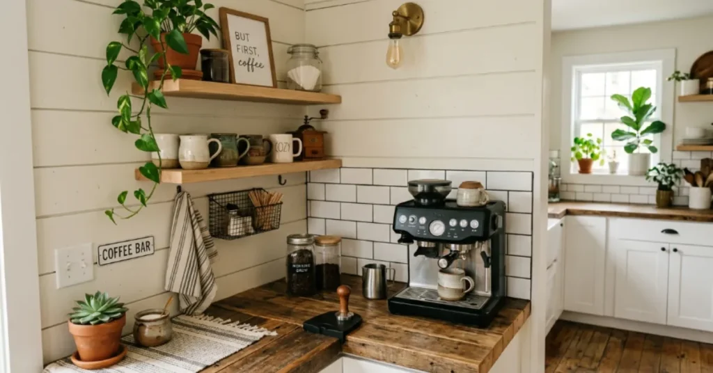 Create a Mini Coffee Station