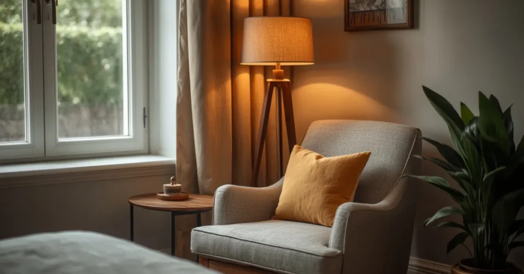 Create a Reading Nook in the Corner