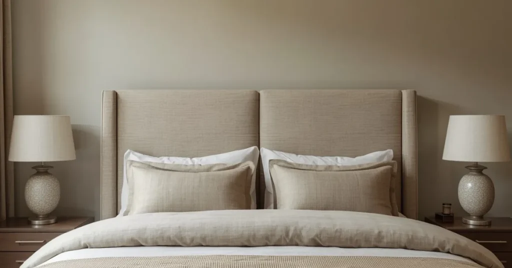 Create a Simple Headboard with Fabric and Wood