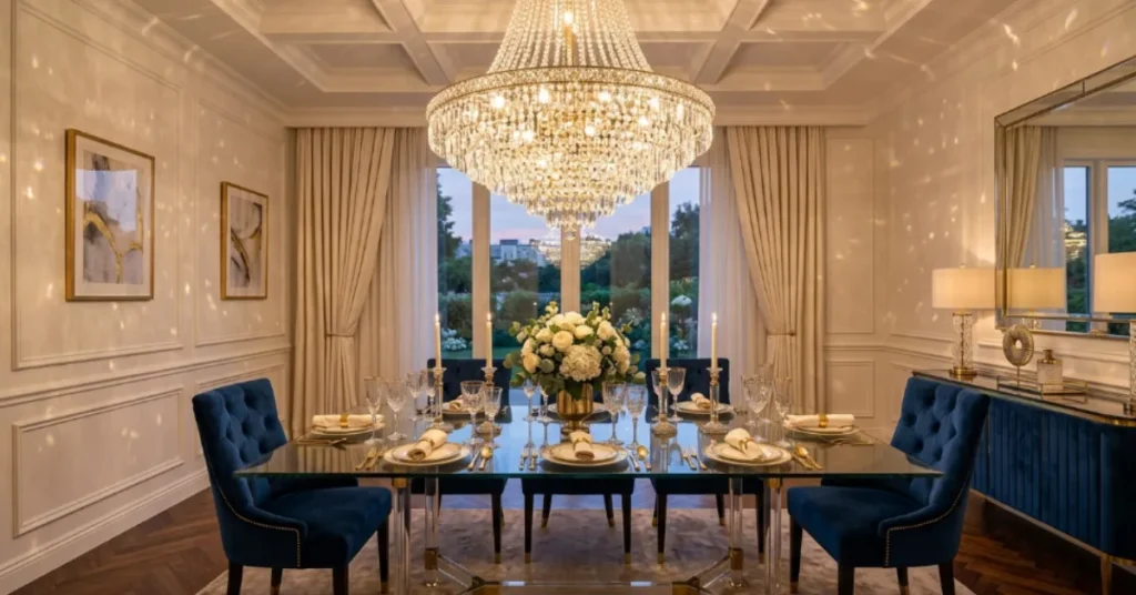 Crystal Glam Chandelier
