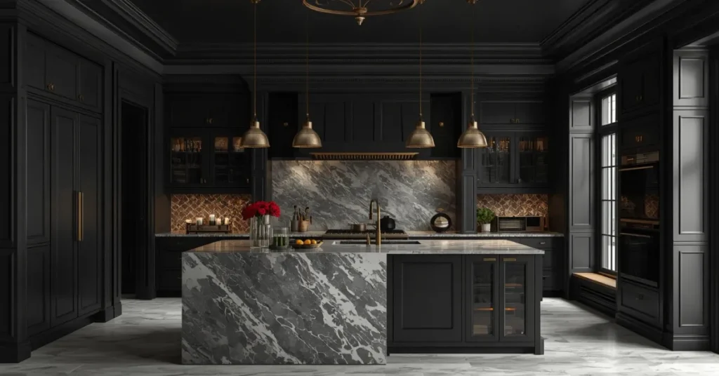 Dark Ceiling Statement
