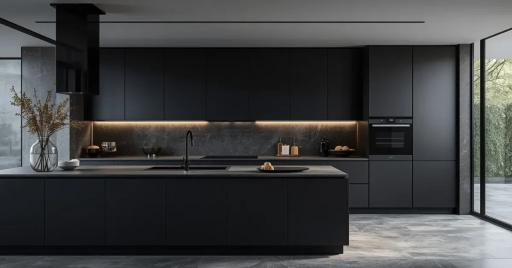 Dark Contemporary Kitchen
