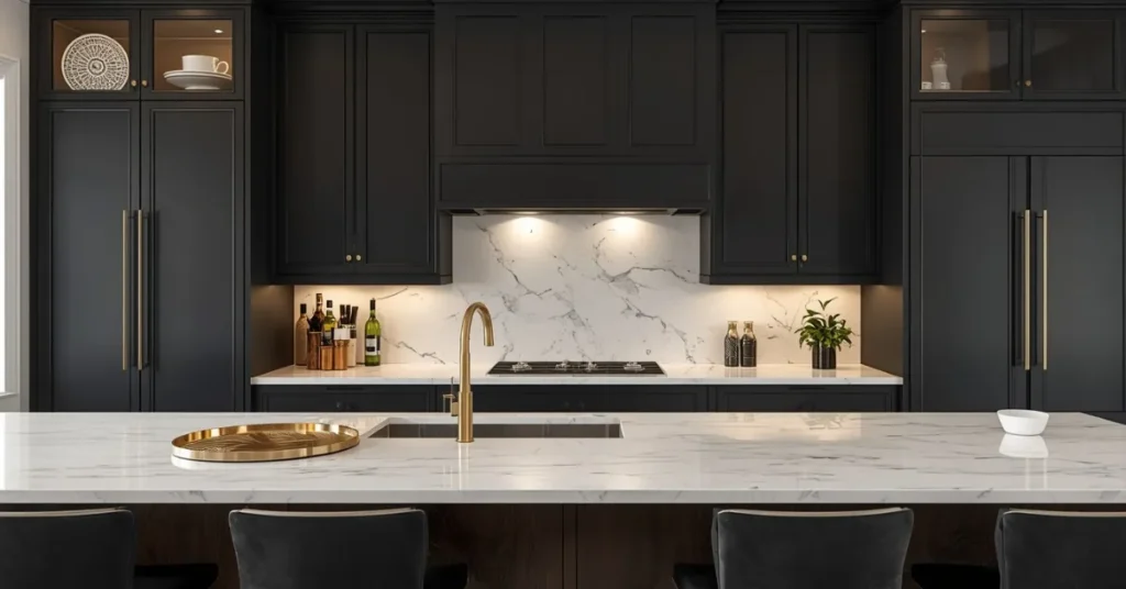 Deep Charcoal Cabinetry