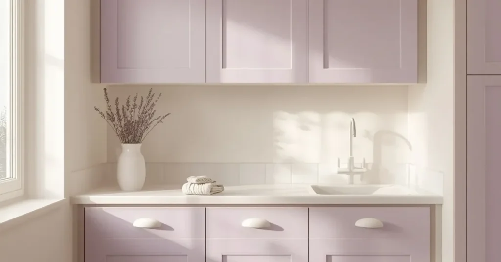 Dusty Lavender for a Soft, Unexpected Kitchen Color