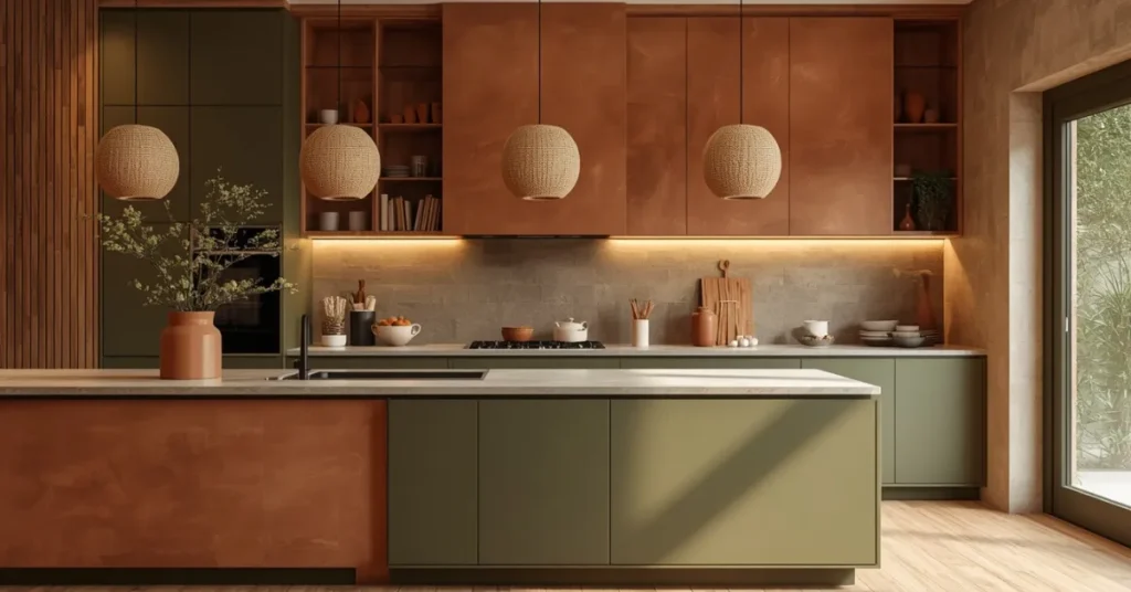 Earth-Tone Natural Kitchen