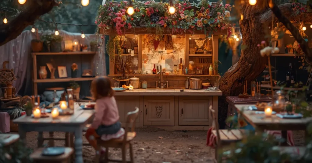 Fairy Garden Mud Kitchen