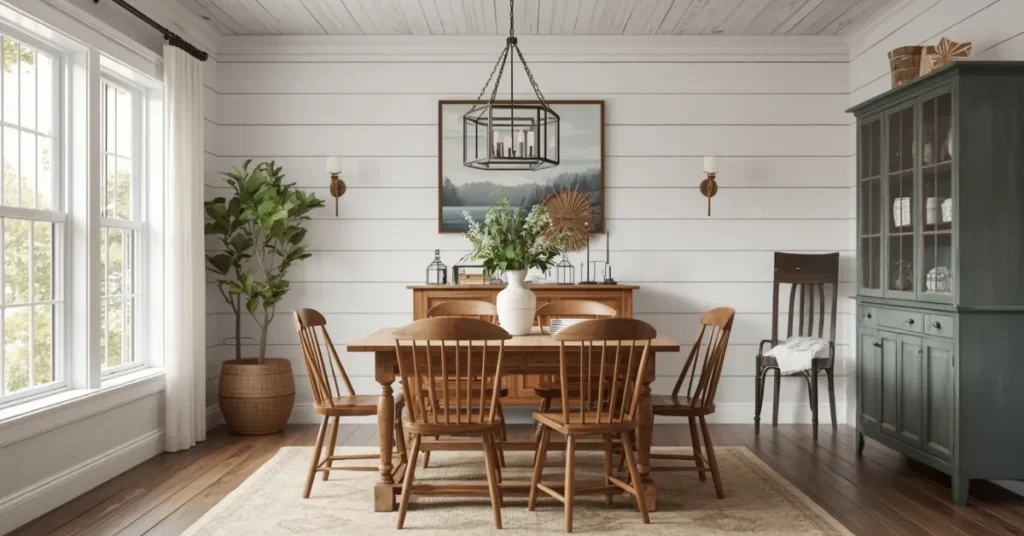 Farmhouse Shiplap Wall