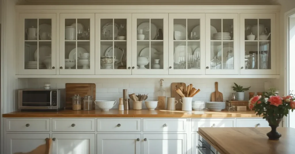 Glass Front Cabinet Doors