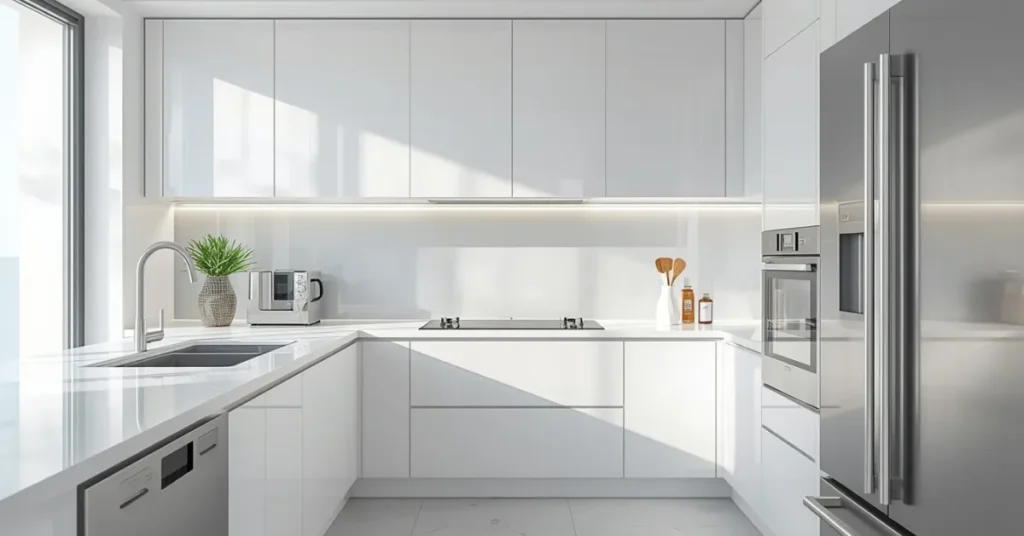 Glass Glossy Backsplash