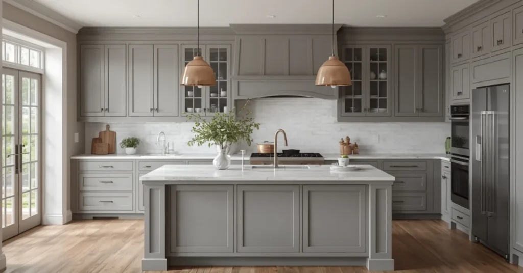 Gray Kitchen Island Ideas for Neutral Elegance