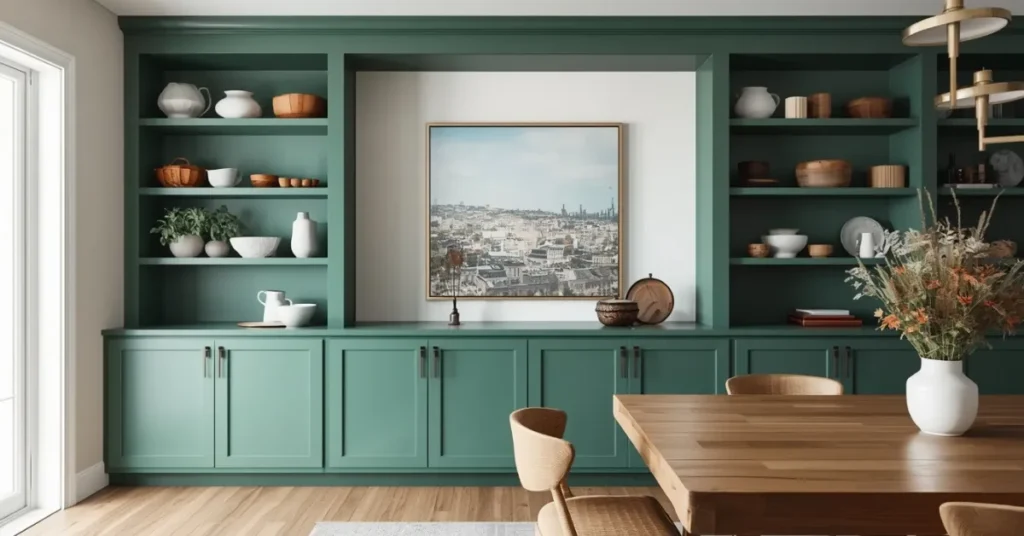 Green Built-In Storage